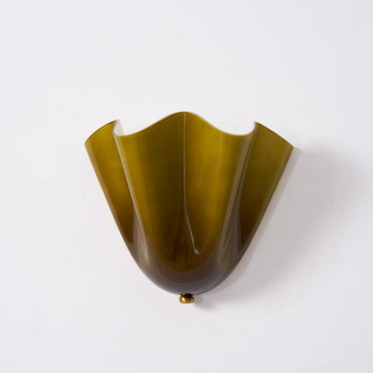 Applique Murale Vera, Verre Soufflé à la Main, LED