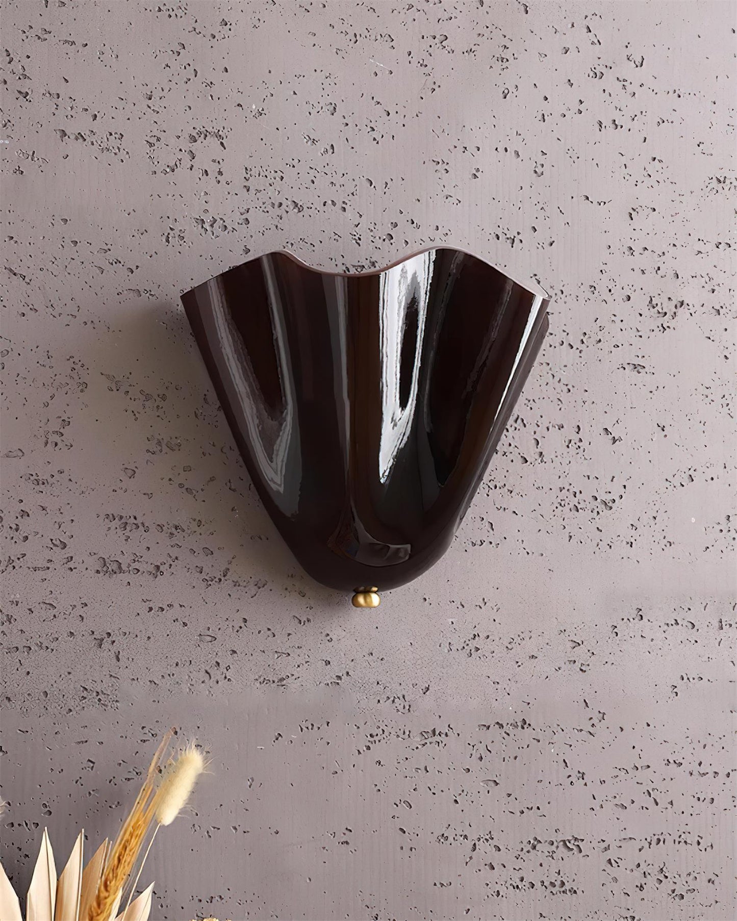 Applique Murale Vera, Verre Soufflé à la Main, LED