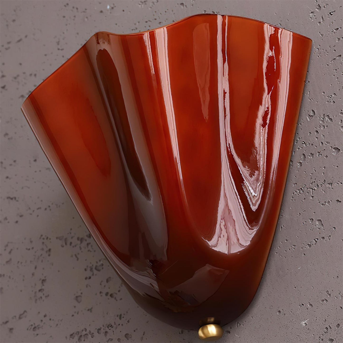 Applique Murale Vera, Verre Soufflé à la Main, LED