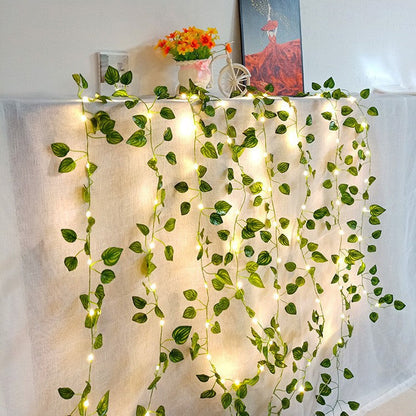Guirlande Feuillage LED 10M, Ambiance Déco Naturelle