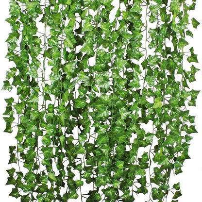 Guirlande Lierre Artificiel x12, Déco Intérieure Extérieure