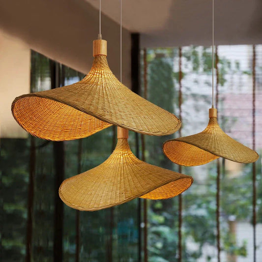 Suspension en Vannerie de Bambou BambooHaven