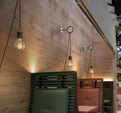 Applique Murale Industrielle Vintage avec Prise – Design Audacieux et Élégant