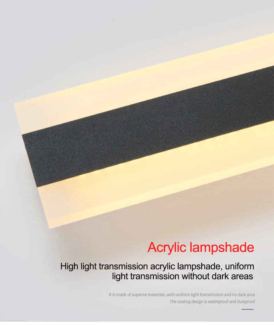 VistaBeam – Applique Murale Extérieure Étanche au Design Moderne