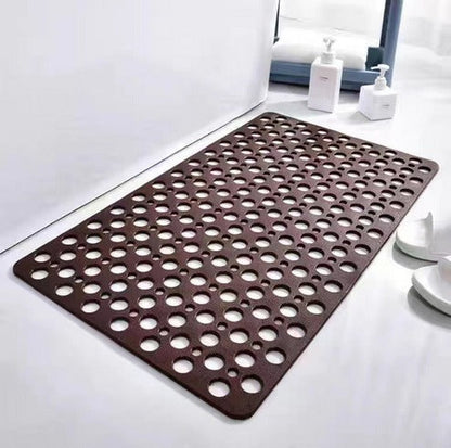 Tapis de Douche Antidérapant avec Drainage Rapide