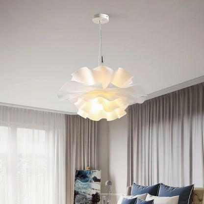 Suspension Lotus Blanche – Élégance Florale pour un Intérieur Moderne