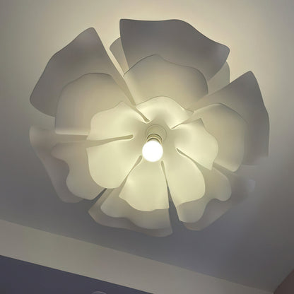 Suspension Lotus Blanche – Élégance Florale pour un Intérieur Moderne