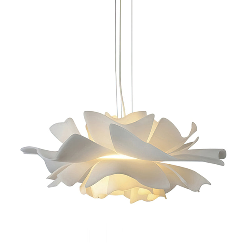 Suspension Lotus Blanche – Élégance Florale pour un Intérieur Moderne