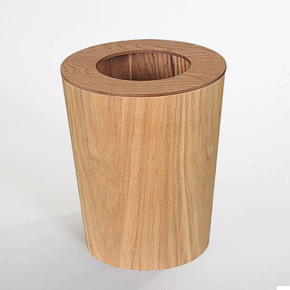 Poubelle Design en Bois Placage 9L avec Couvercle