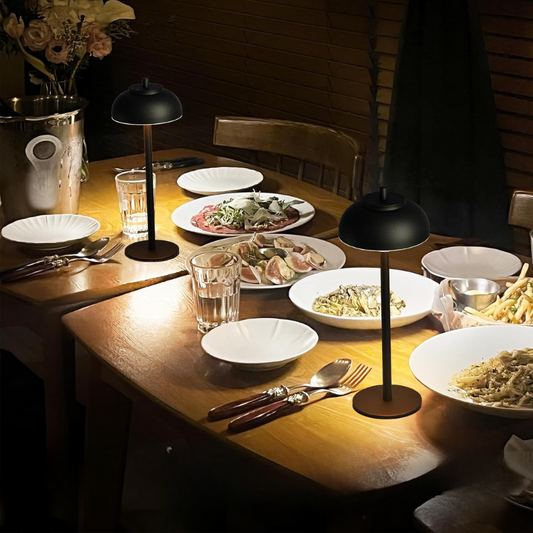 DazzleLite – Lampe de Table Sans Fil avec Contrôle Tactile et Éclairage Personnalisable