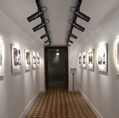 Spot LED COB Orientable Plafond 15W 20W Surface Noir Blanc