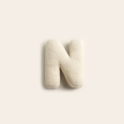 Alphabet Sofa Kissen - Coussins Décoratifs Ludiques pour Votre Salon