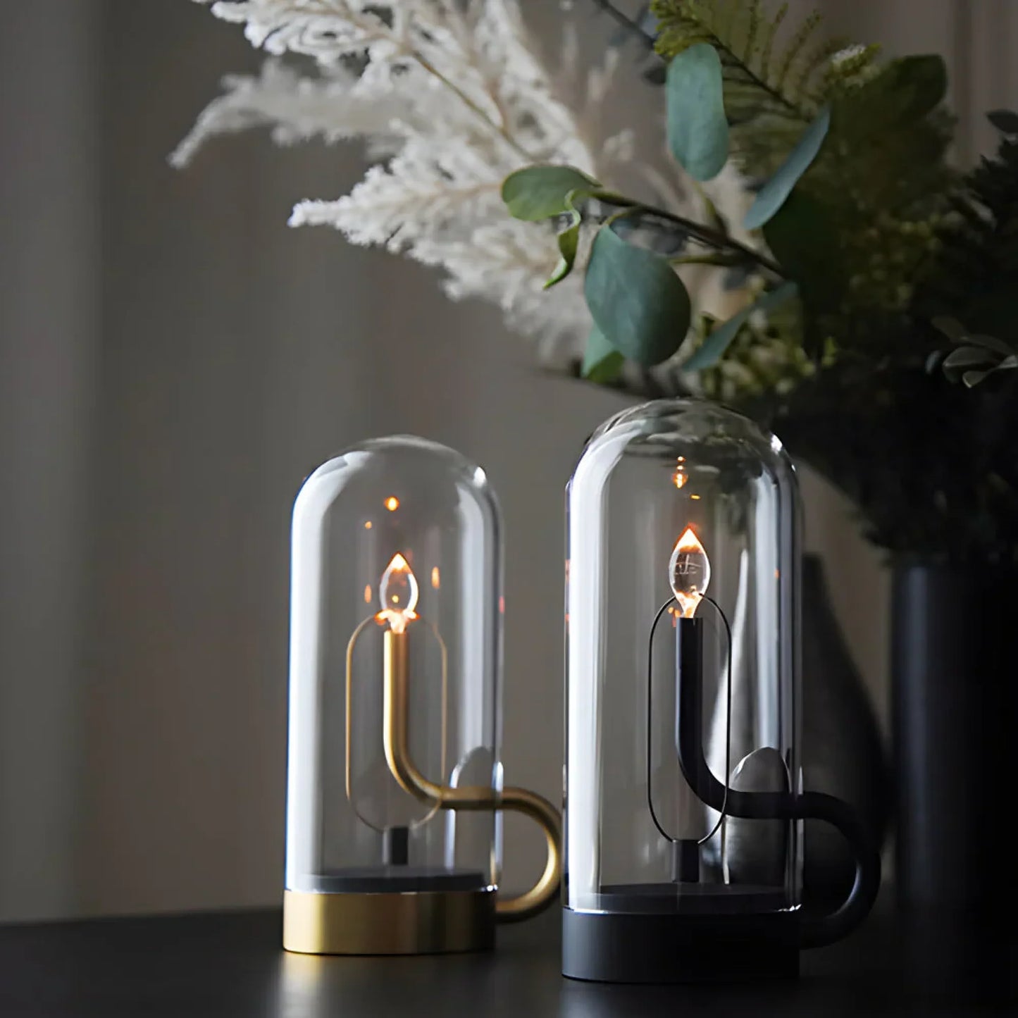 Lampe LED Sans Fil Effet Flamme – Rechargeable IP54