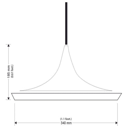 Suspension Design Large – Style Tom Dixon Moderne et Élégant pour Intérieur Contemporain