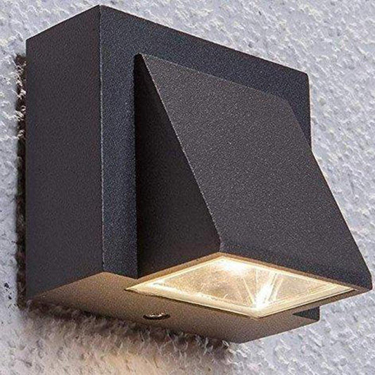Applique Murale d’Extérieur LED VEE – Éclairage Unidirectionnel Étanche IP pour Façade et Mur de Jardin