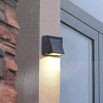 Applique Murale d’Extérieur LED VEE – Éclairage Unidirectionnel Étanche IP pour Façade et Mur de Jardin