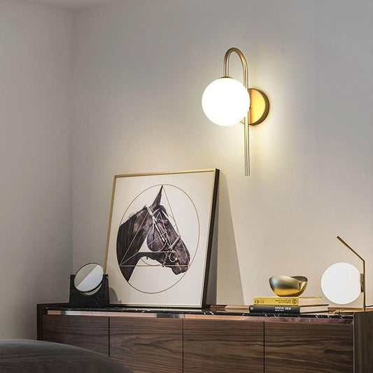Applique Murale Boule, IP44 LED Salle de Bain