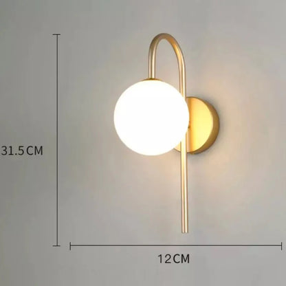 Applique Murale Boule, IP44 LED Salle de Bain