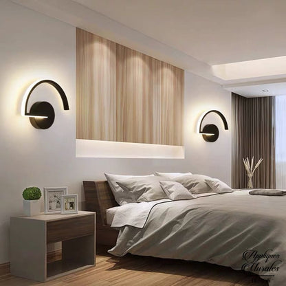 Applique Murale LED Moderne – Aluminium et Acrylique
