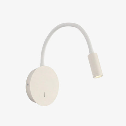 Applique Murale LED Orientable, Métal Noir ou Blanc, 55cm