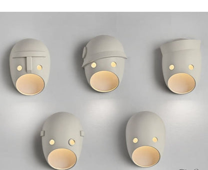 Applique Murale Résine Originale – Design Créatif