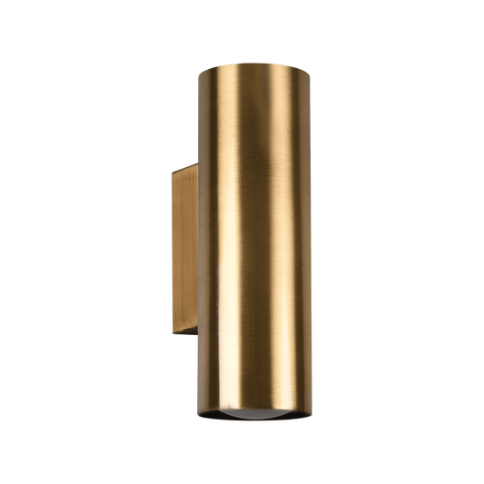 Applique Murale Laiton Design Cylindrique Moderne