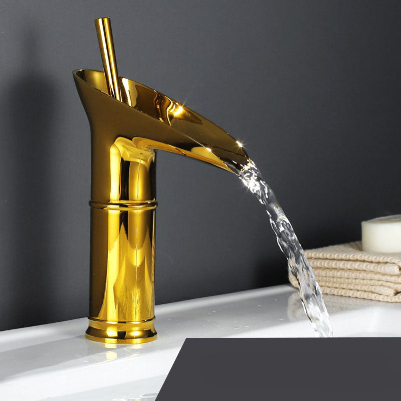 Robinet de salle de bains Waterfall Antique - Robinet de Salle de Bain en Bronze Ancien