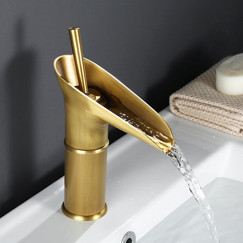 Robinet de salle de bains Waterfall Antique - Robinet de Salle de Bain en Bronze Ancien