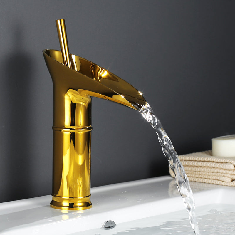 Robinet de salle de bains Waterfall Antique - Robinet de Salle de Bain en Bronze Ancien