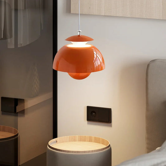 Suspension Métallique Sphérique Ymir – Élégance Nordique au Design Artistique
