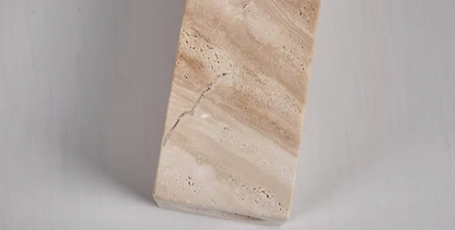 Applique Murale LED Demi-Lune en Pierre – Wabi-Sabi