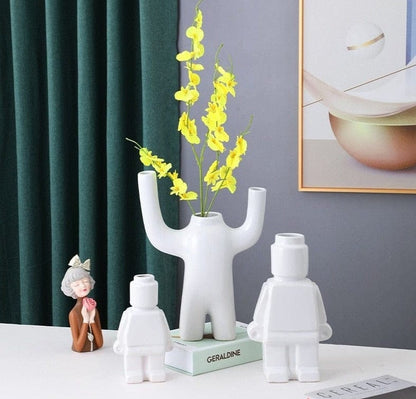 PixelGrow | Jardinière en Briques avec Robot Intégré