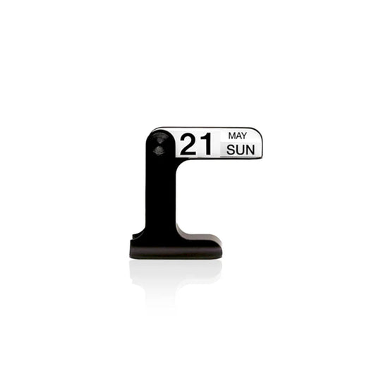 Calendrier de Bureau Minimaliste Noir – Élégance Moderne et Fonctionnelle