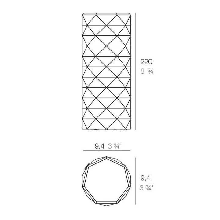 Lampe Cristal Rechargeable à Effet Diamant – Design Élégant à 3 Intensités