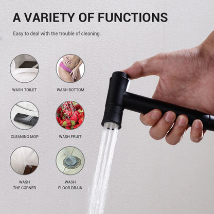 Douchette WC Bidet Mural Laiton Chaud & Froid