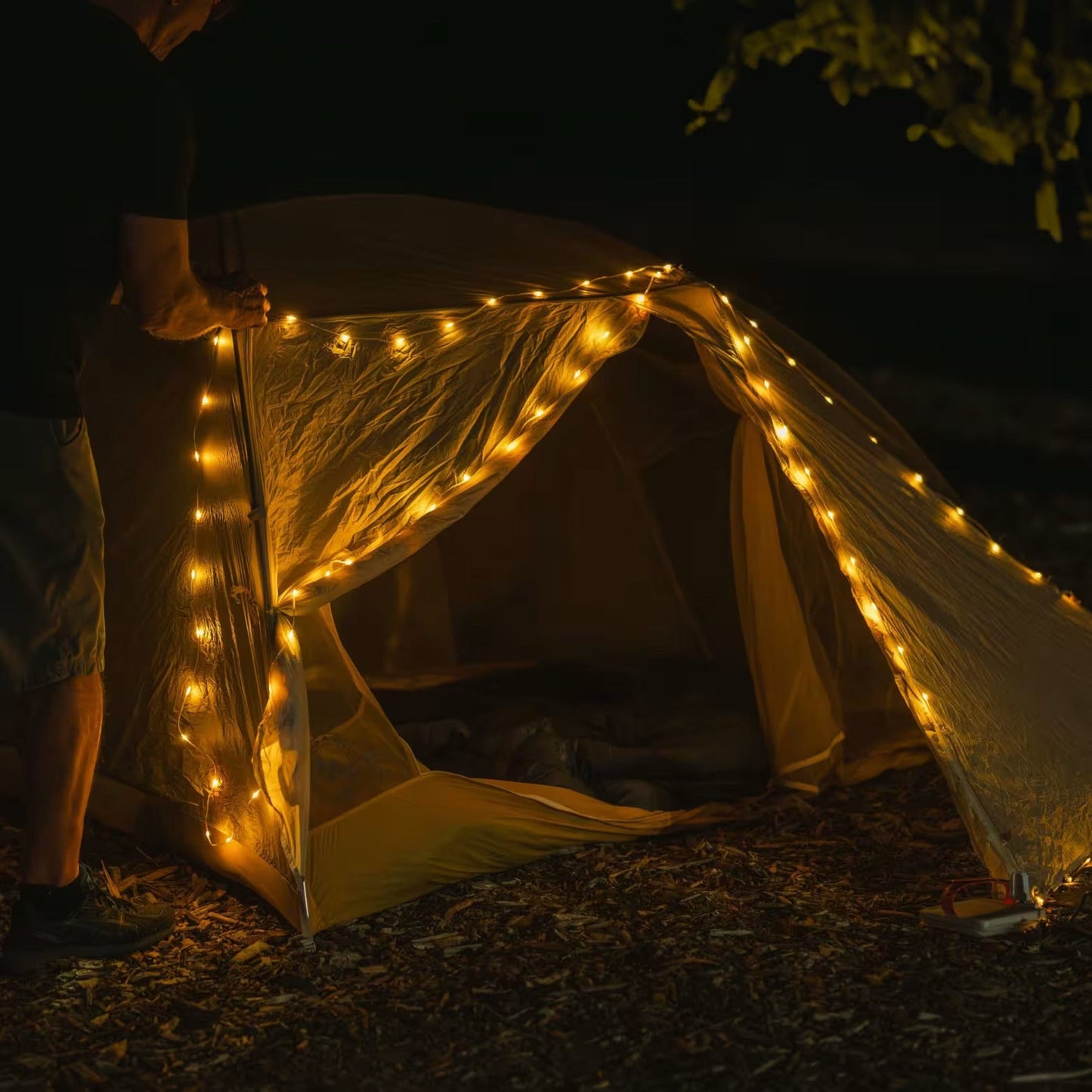 Guirlande Lumineuse CAMPIFY – Éclairage Ambiant Polyvalent et Étanche