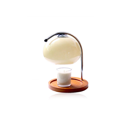 Lampe Réchauffe-Cire en Verre Rétro Dimmable – Ambiance Élégante et Chaleureuse