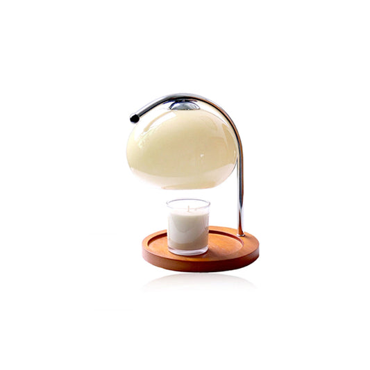 Lampe Réchauffe-Cire en Verre Rétro Dimmable – Ambiance Élégante et Chaleureuse
