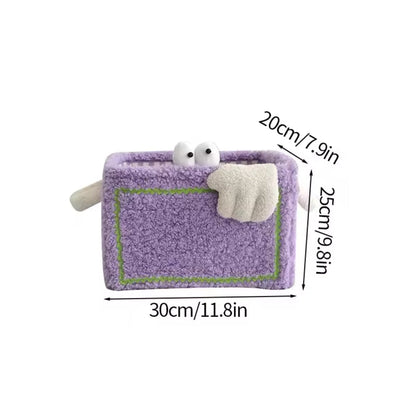 Panier de Rangement Pliable en Tissu Motif Cartoon
