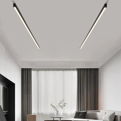 Plafonnier LED Fin Dimmable Design Moderne