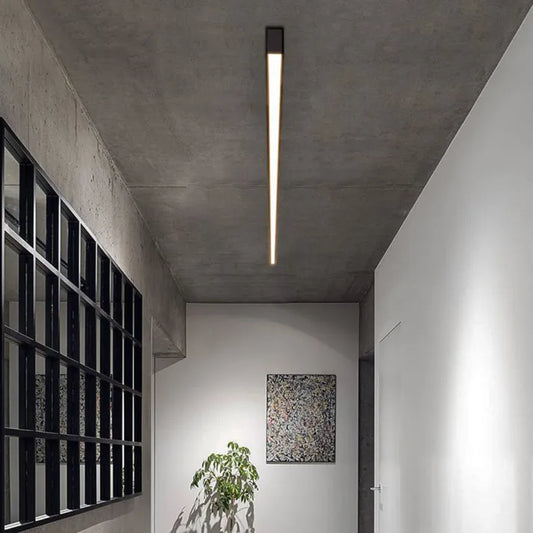 Plafonnier LED Fin Dimmable Design Moderne