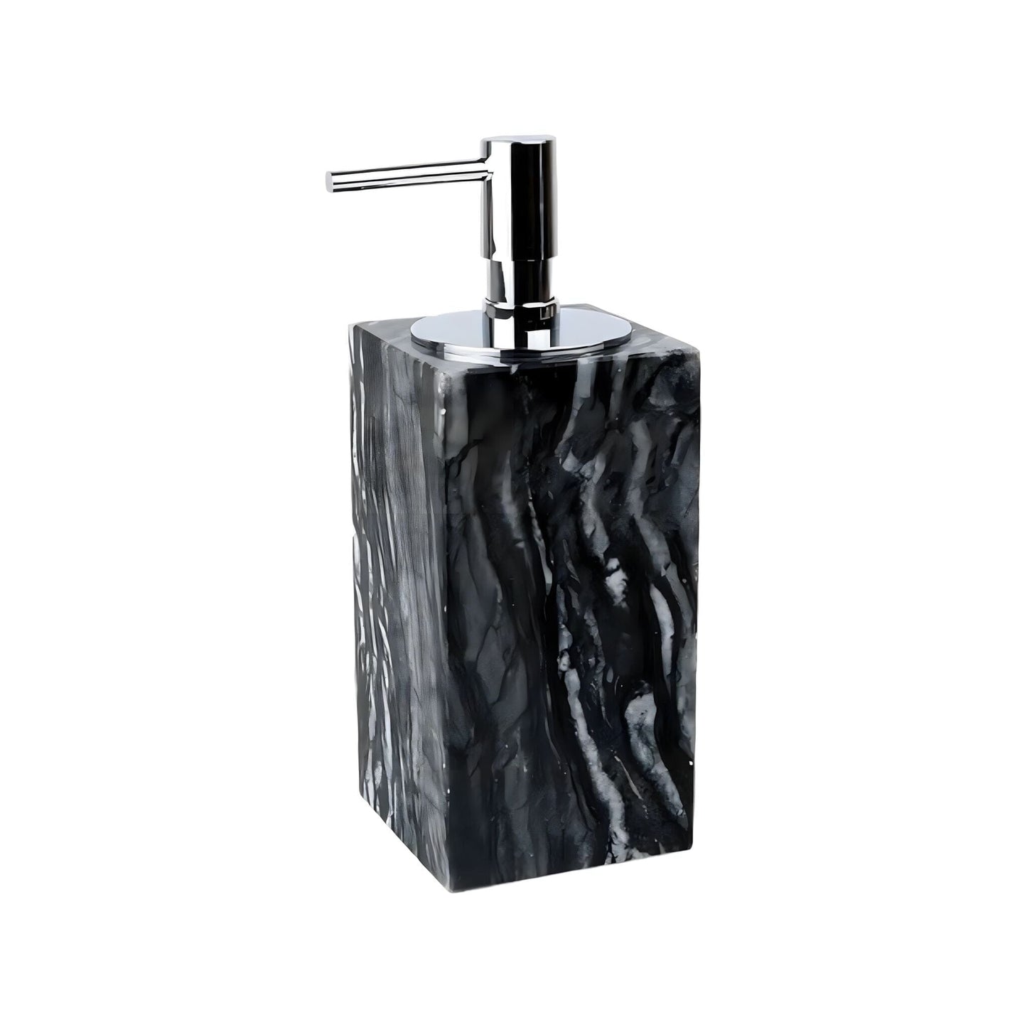 Collection d'Accessoires de Salle de Bain en Marbre Noir Naturel – Élégance Intemporelle et Fonctionnalité Réunie