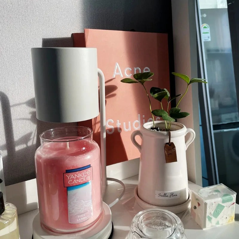 Marcela | Lampe Chauffe-Bougie Élégante et Moderne