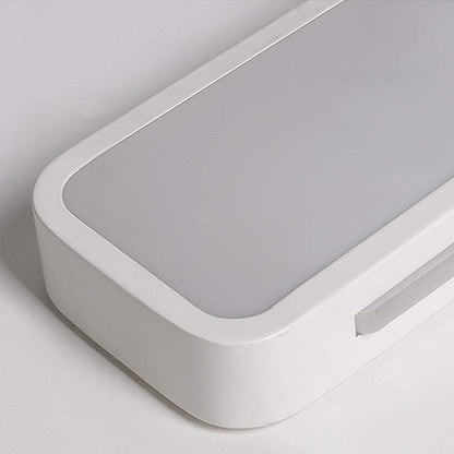 Plafonnier LED Long Minimaliste Nordique Salon/Chambre