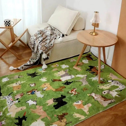 Tapis Journée au Parc Canin – Une touche ludique pour votre intérieur