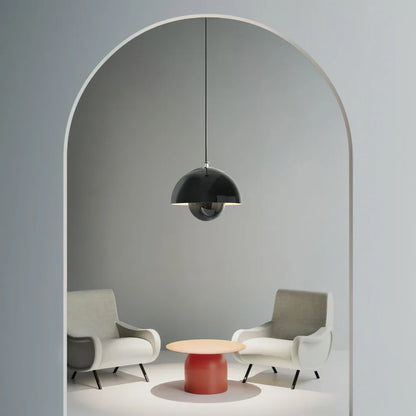 Suspension Métallique Sphérique Ymir – Élégance Nordique au Design Artistique