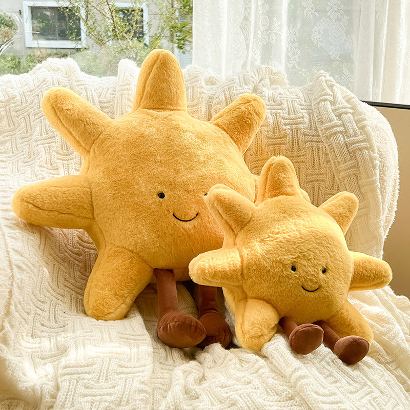 Coussin Soleil et Lune, Décoration Douce et Confort