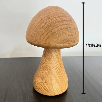 WarmGlow – Lampe Champignon LED Décorative à Intensité Réglable et Rechargeable