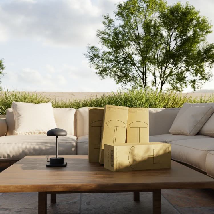 Elario | Lampe de Table Rechargeable – Éclairage d'Ambiance Moderne