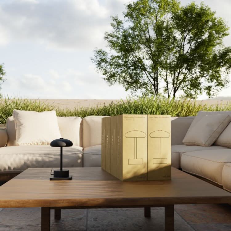 Elario | Lampe de Table Rechargeable – Éclairage d'Ambiance Moderne